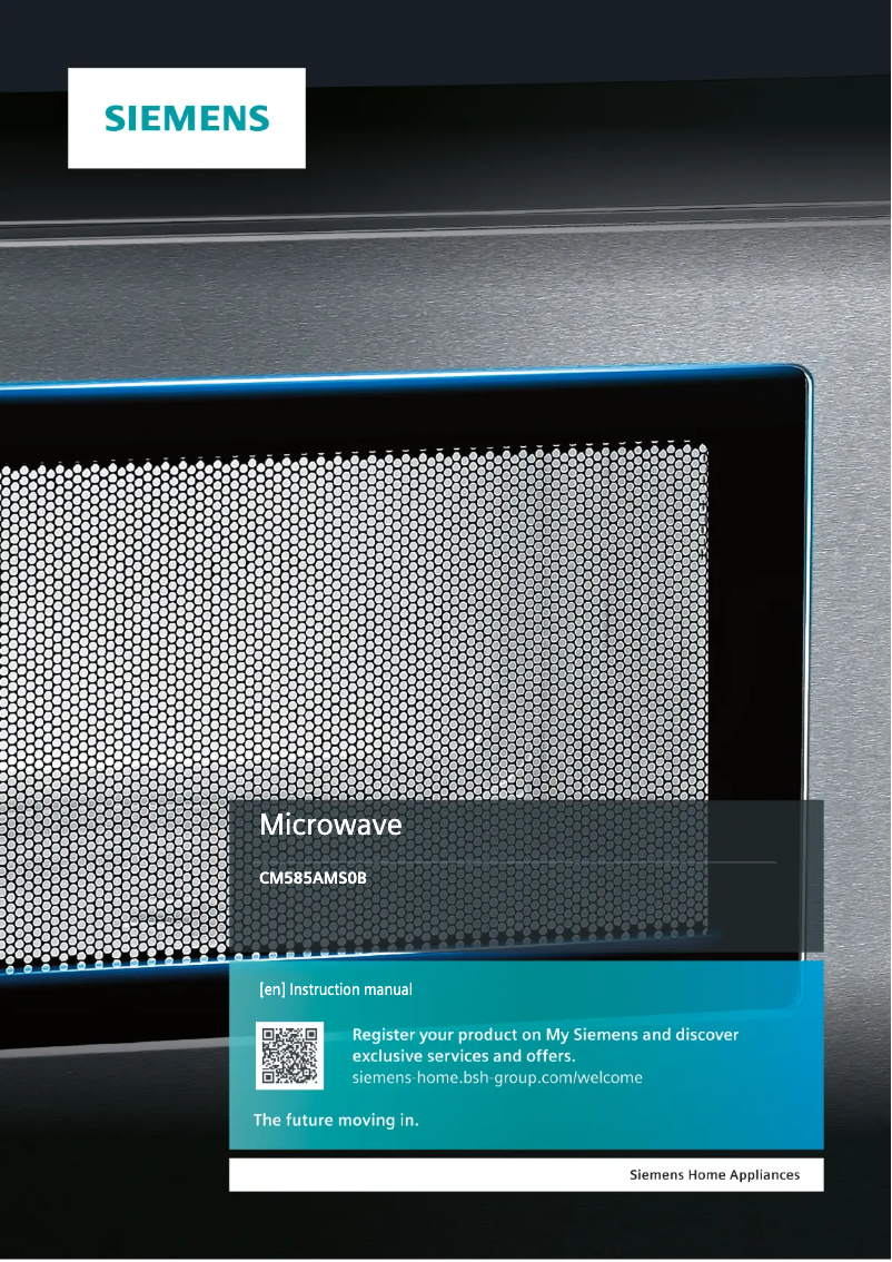 Imagen de la primera página del manual del dispositivo CM585AMS0B