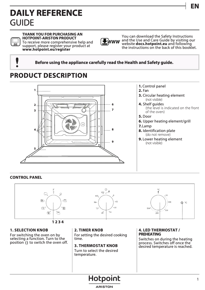 Imagen de la primera página del manual del dispositivo FIT 834 AN HA