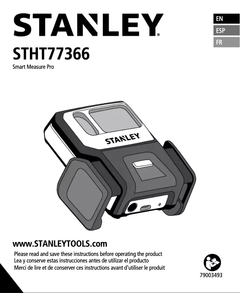 Página 1 del manual Manual de usuario Stanley Smart Measure Pro