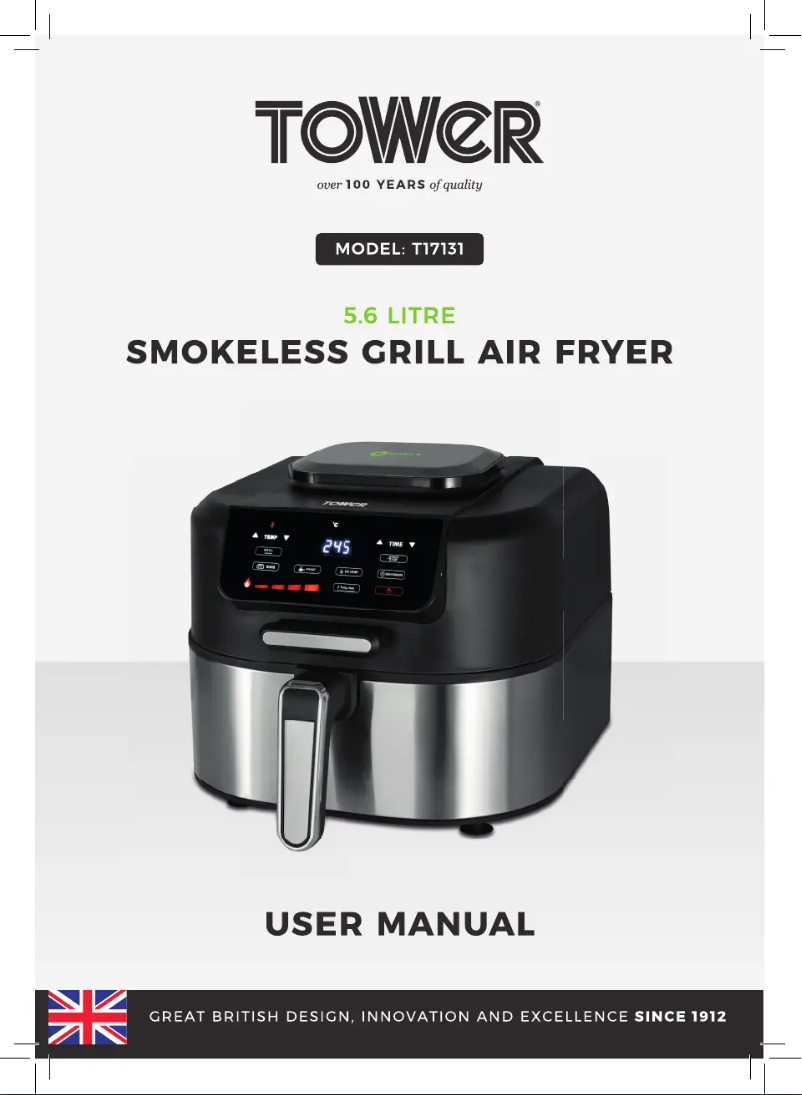 Página 1 del manual Manual de usuario Tower Vortx T17131