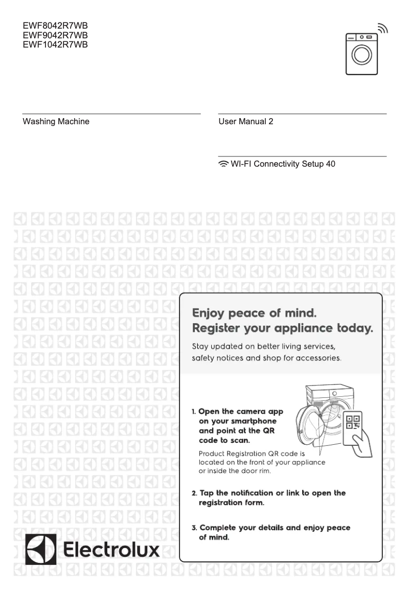 Página 1 del manual Manual de usuario Electrolux EWF1042R7WB
