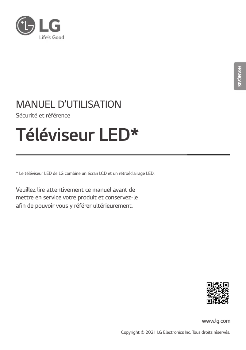 Página nº 1 - Manual de usuario LG 86QNED91VPA