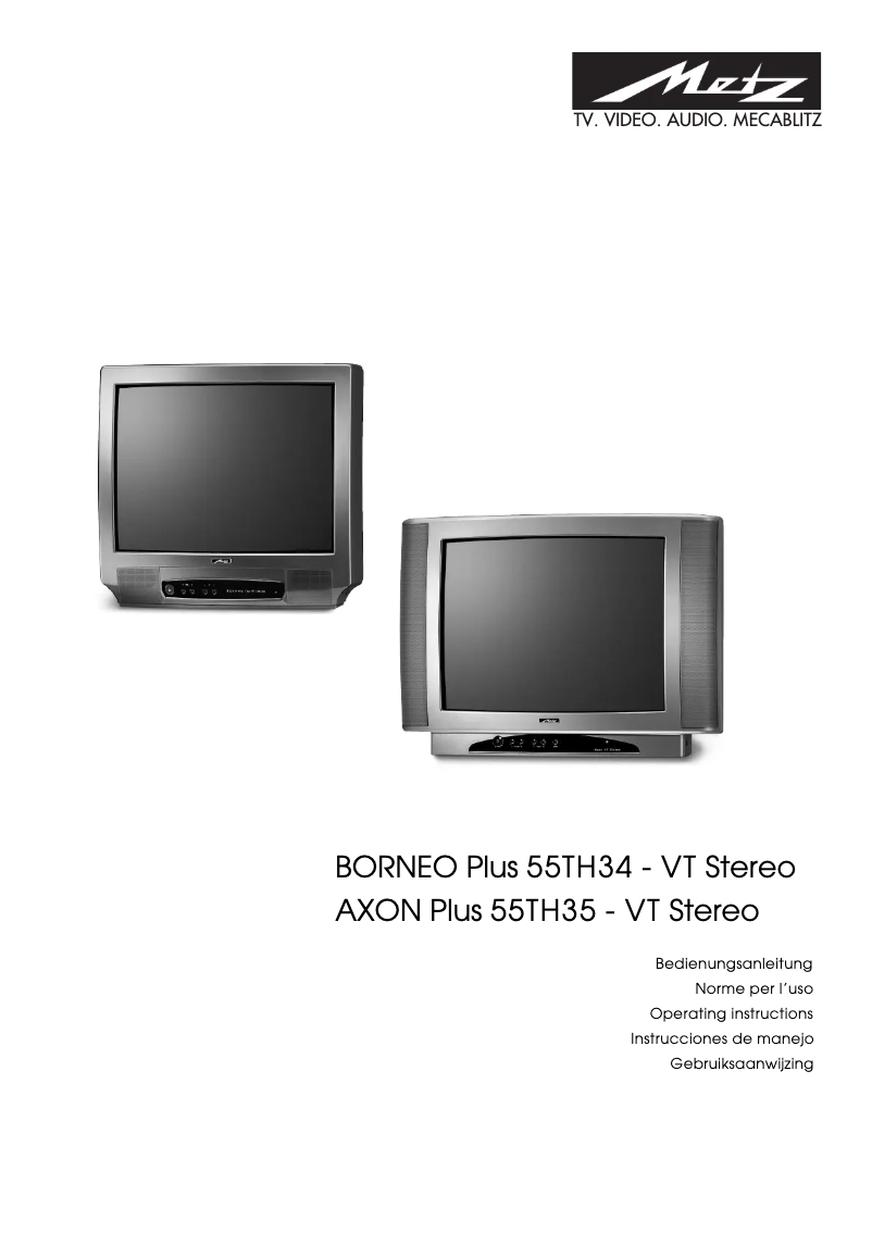 Imagen de la primera página del manual del dispositivo Axon 55