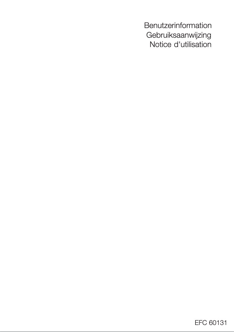 Imagen de la primera página del manual del dispositivo EFC60131