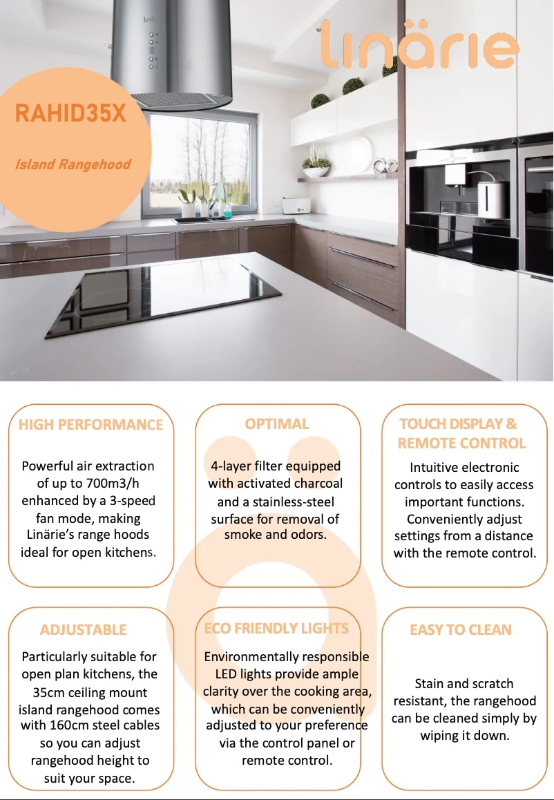 Imagen de la primera página del manual del dispositivo Corsica RAHID35X