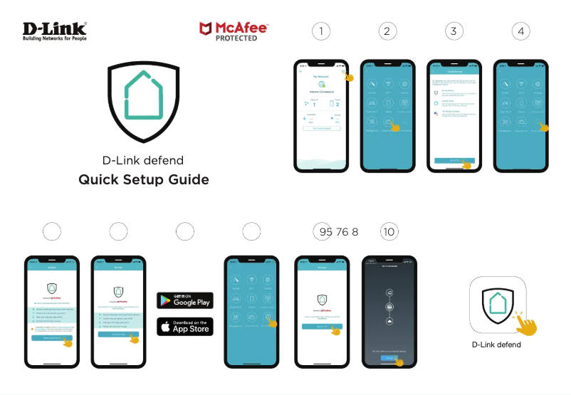 Imagen de la primera página del manual del dispositivo DIR-1960