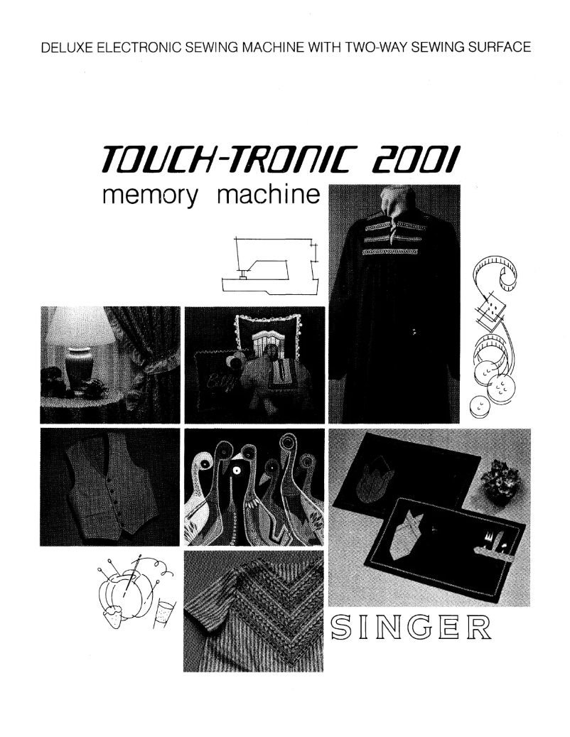 Página 1 del manual Manual de usuario Singer TouchTronic 2001