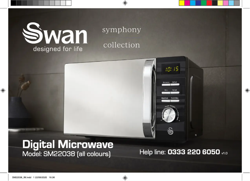 Página nº 1 - Manual de usuario Swan SM22038BN