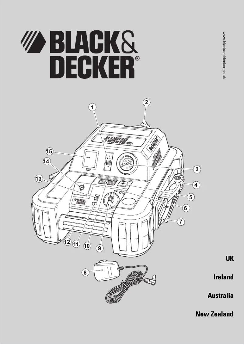 Página 1 del manual Manual de usuario Black & Decker BDJS450I