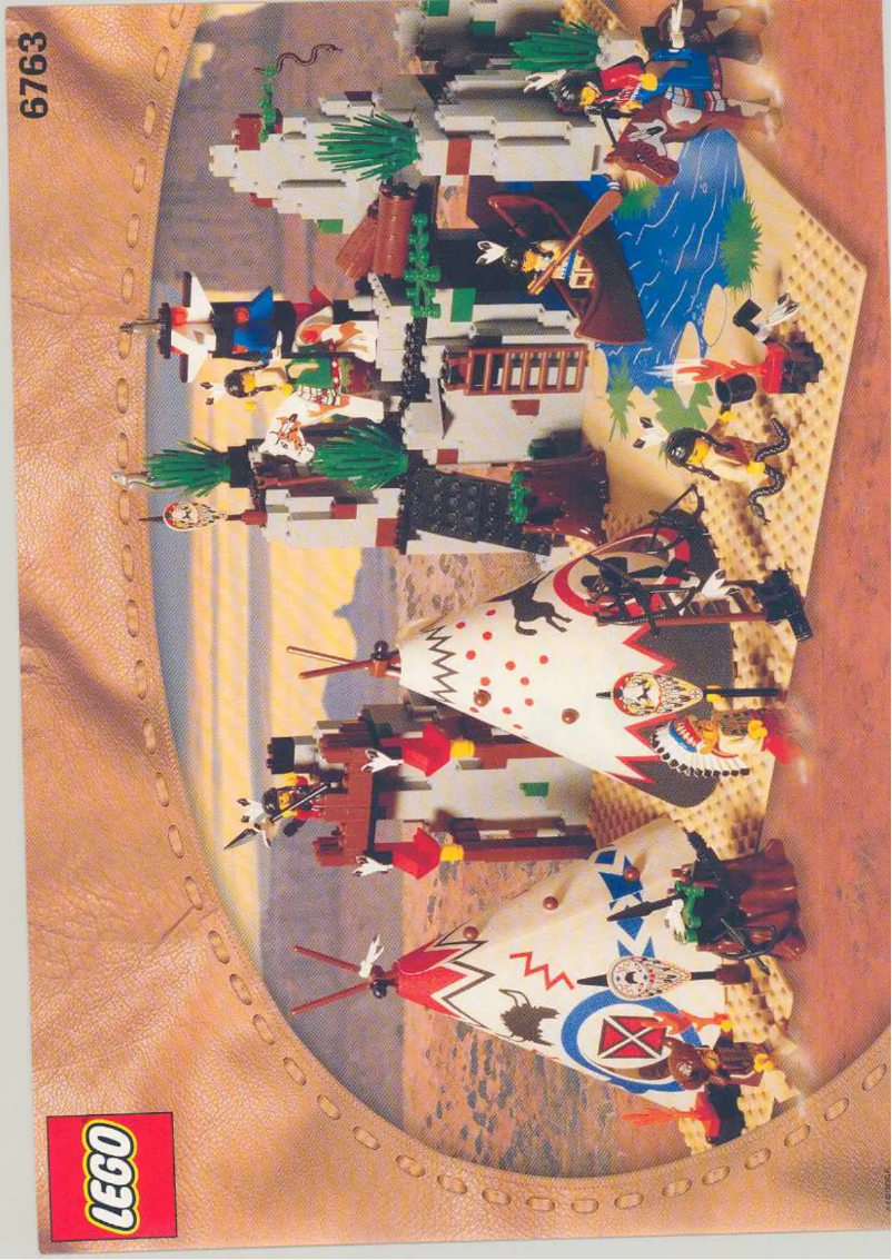 Página 1 del manual Manual de usuario Lego LARGE INDIAN CAMP