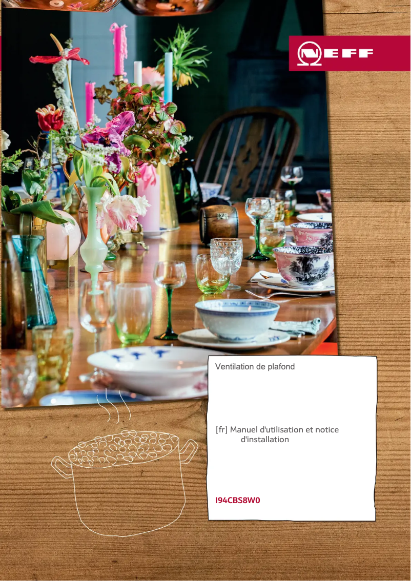 Imagen de la primera página del manual del dispositivo I94CBS8W0