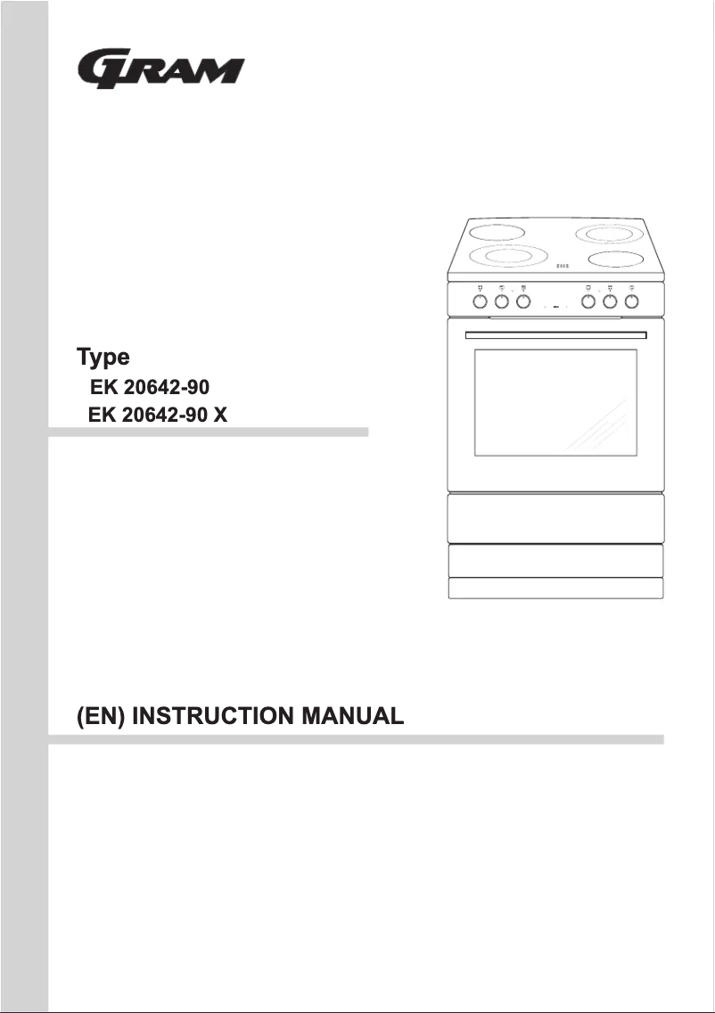 Página 1 del manual Manual de usuario Gram EK 20642-90 X