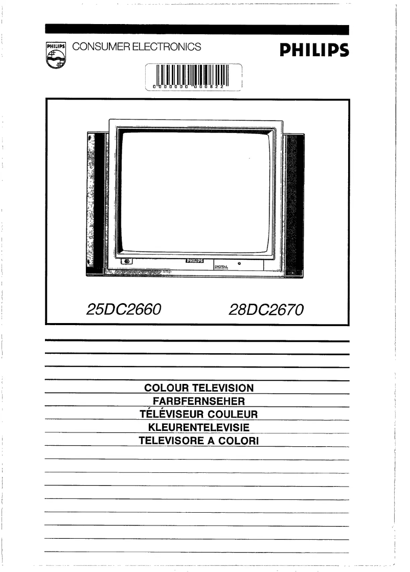 Página 1 del manual Manual de usuario Philips 28DC2670