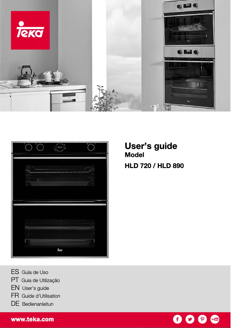 Imagen de la primera página del manual del dispositivo HLD 720