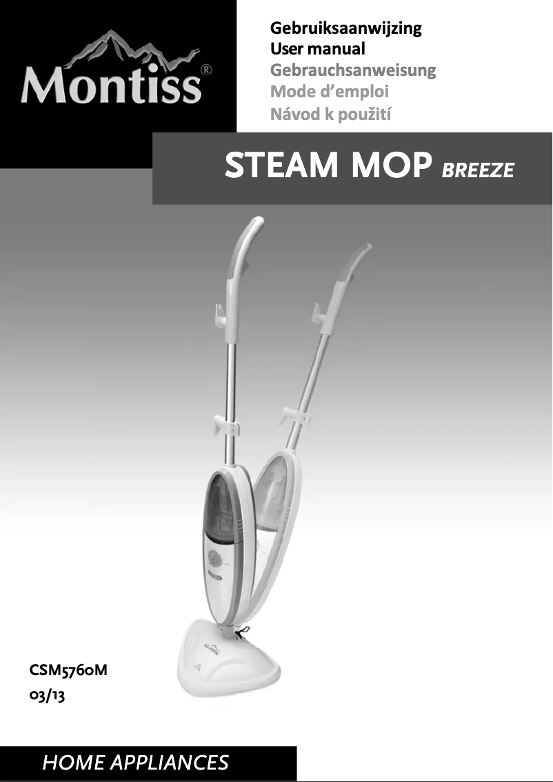 Imagen de la primera página del manual del dispositivo CSM5760M