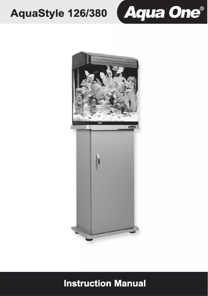Página 1 del manual Manual de usuario Aqua One AquaStyle 380