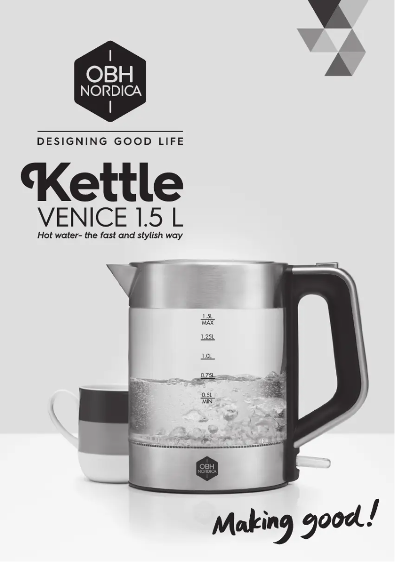 Imagen de la primera página del manual del dispositivo Venice 6418