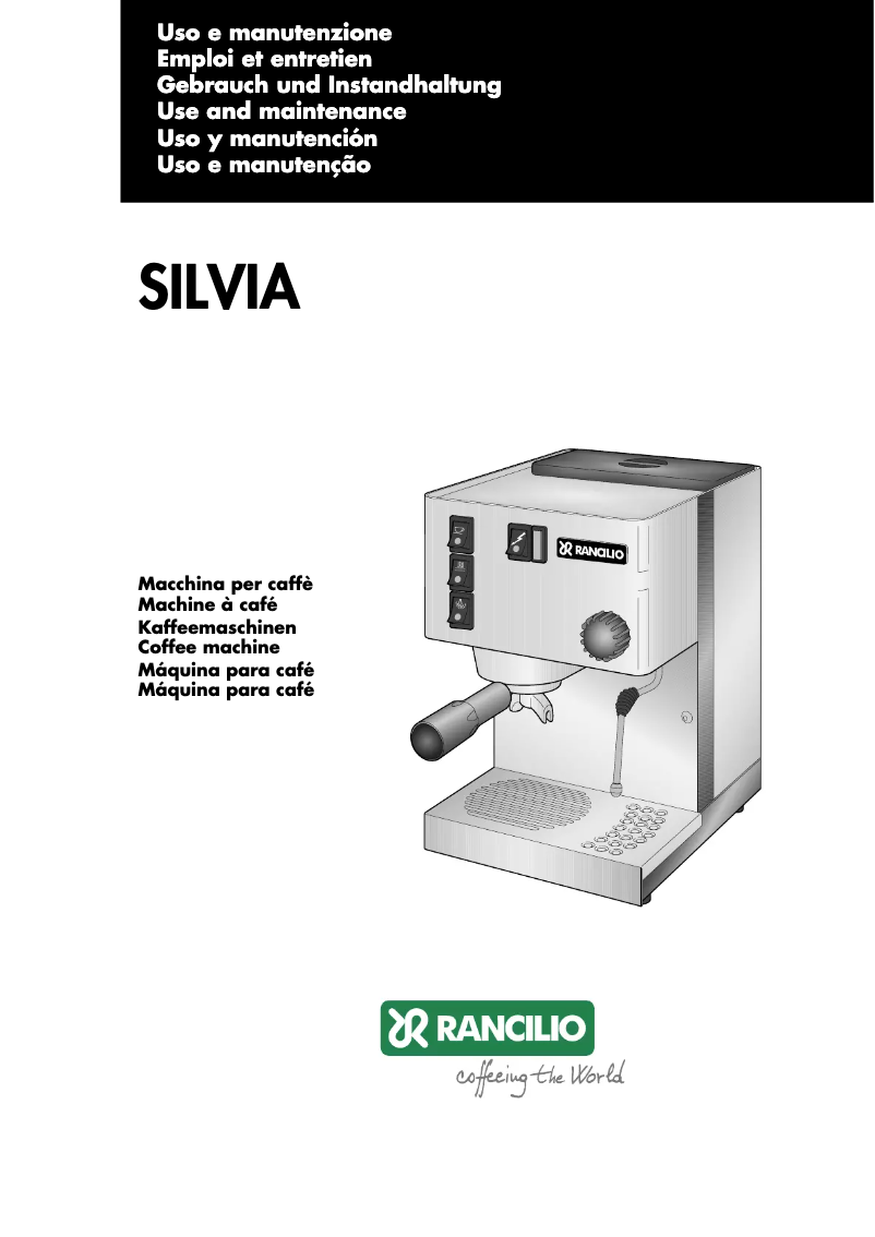 Imagen de la primera página del manual del dispositivo Silvia