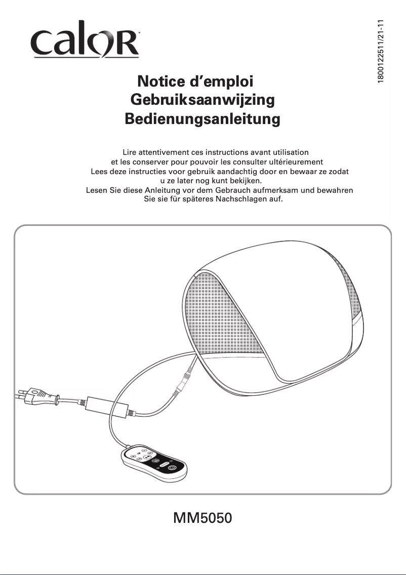 Página nº 1 - Manual de usuario Calor MM5050