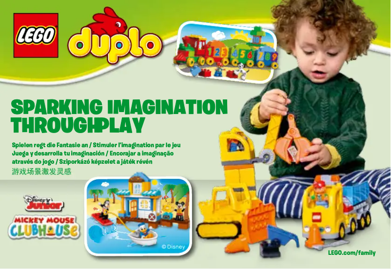 Página 1 del manual Manual de usuario Lego Duplo 10828