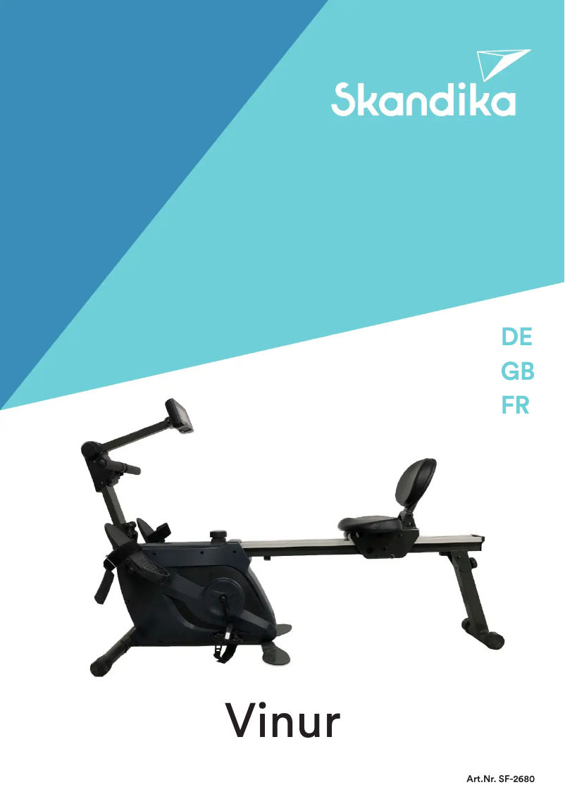 Imagen de la primera página del manual del dispositivo Vinur