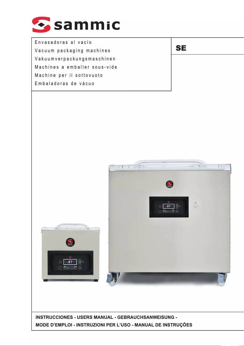 Página 1 del manual Manual de usuario Sammic SE-520
