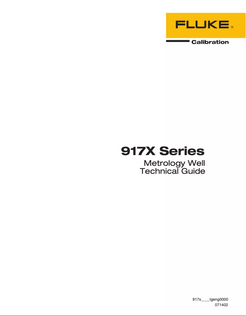 Imagen de la primera página del manual del dispositivo 9170