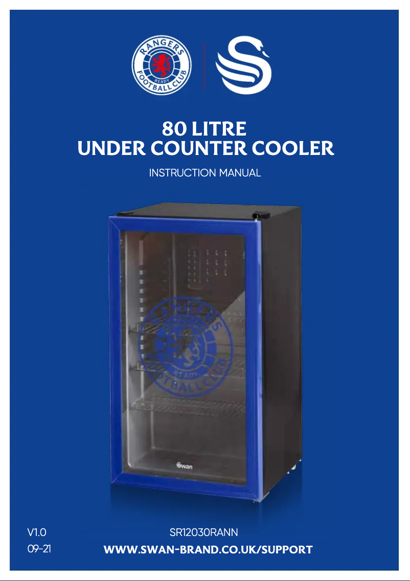 Imagen de la primera página del manual del dispositivo SR12030RANN