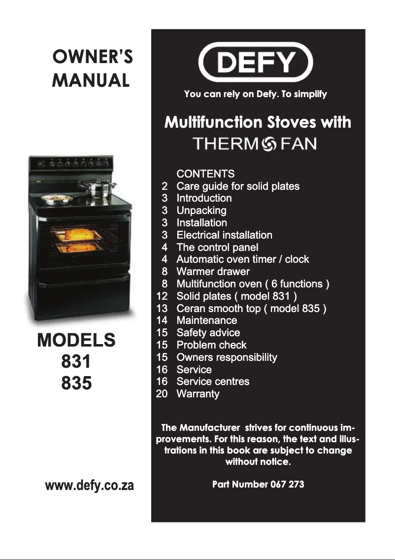 Imagen de la primera página del manual del dispositivo DSS497