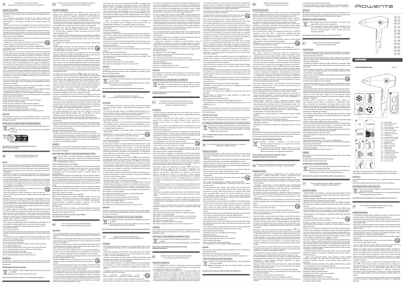 Página 1 del manual Manual de usuario Rowenta Ultra Silence CV6430