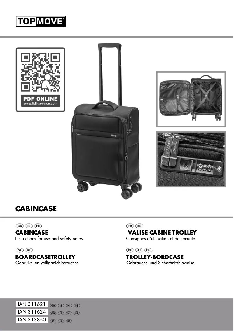 Imagen de la primera página del manual del dispositivo IAN 311621
