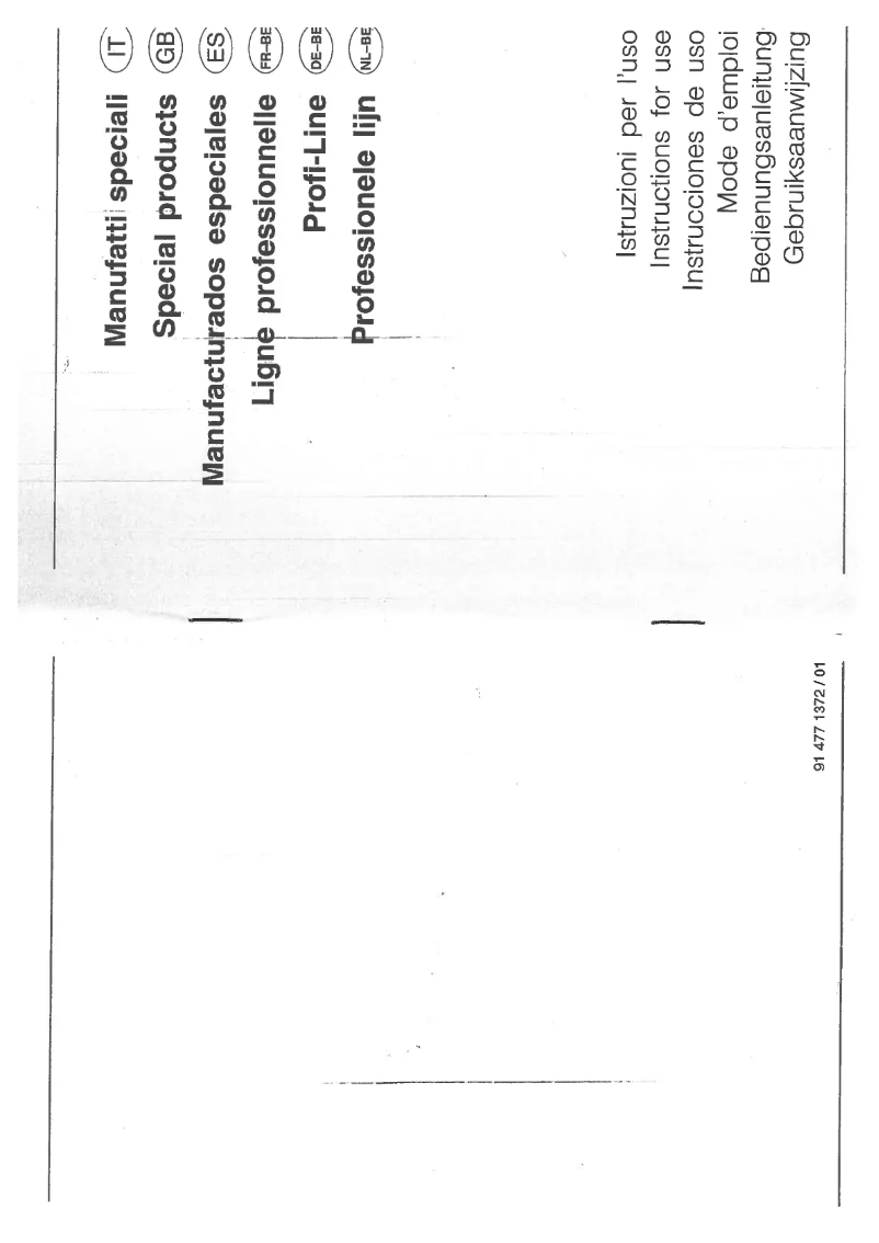 Página 1 del manual Manual de usuario Smeg PSNL19-4