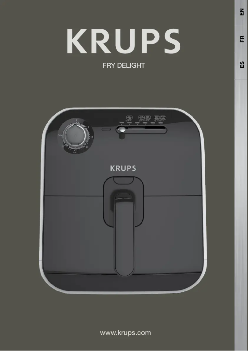 Página 1 del manual Manual de usuario Krups Fry Delight AJ1000