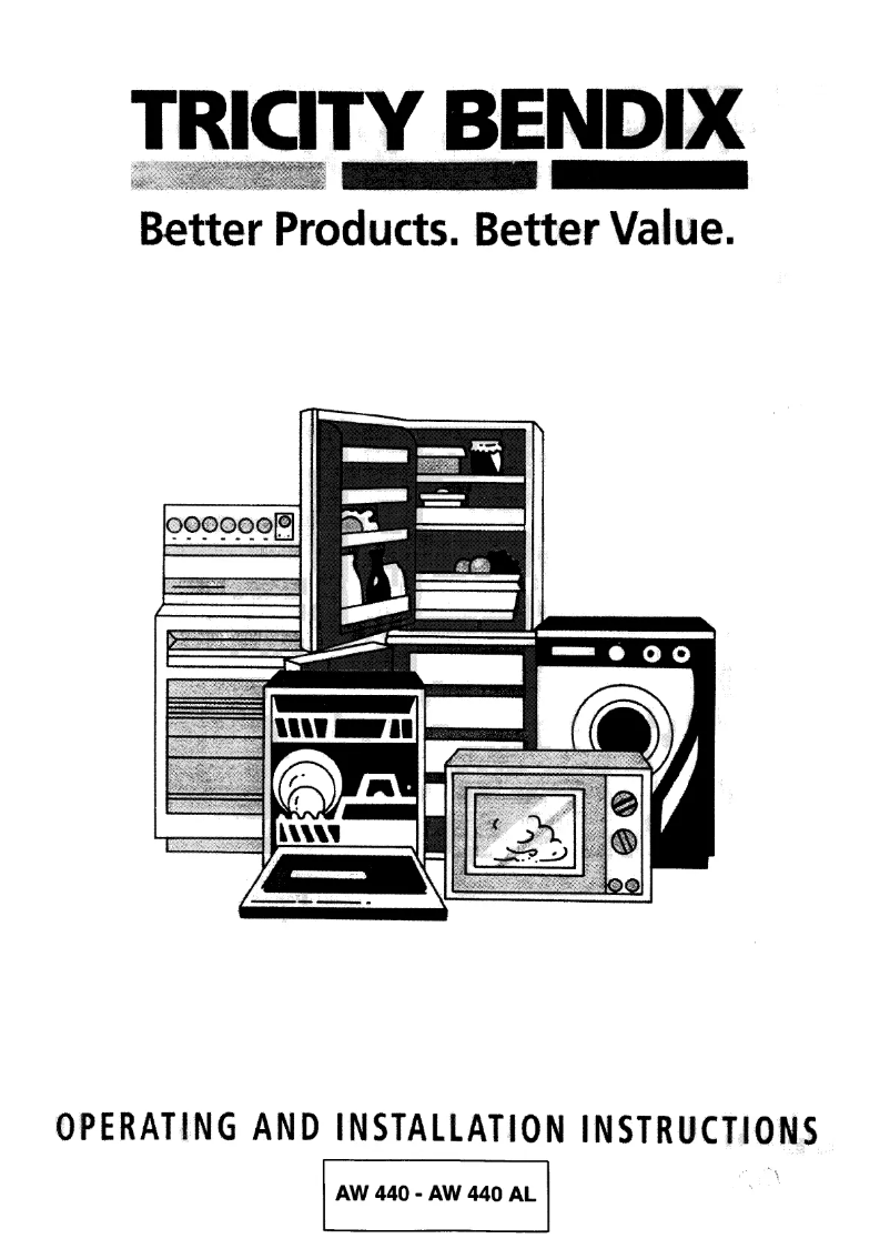 Imagen de la primera página del manual del dispositivo AW 440