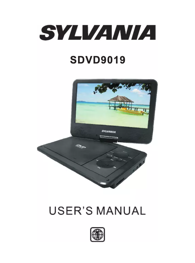Imagen de la primera página del manual del dispositivo SDVD9019