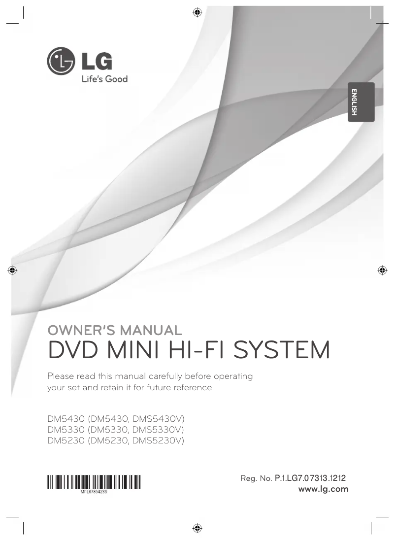 Imagen de la primera página del manual del dispositivo DM5430