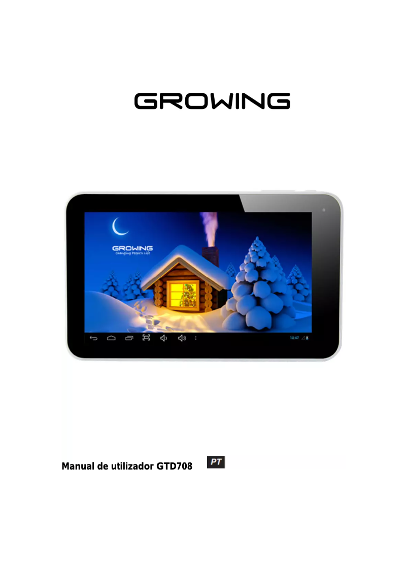 Página nº 1 - Manual de usuario Growing GTD708