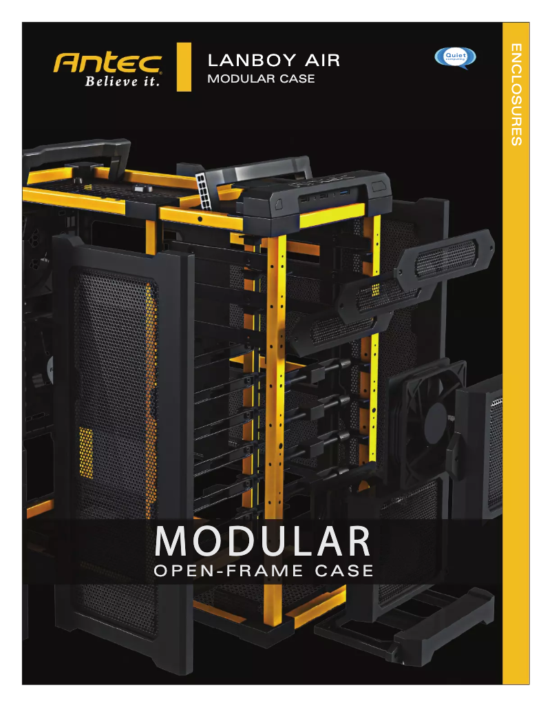 Imagen de la primera página del manual del dispositivo LanBoy Air