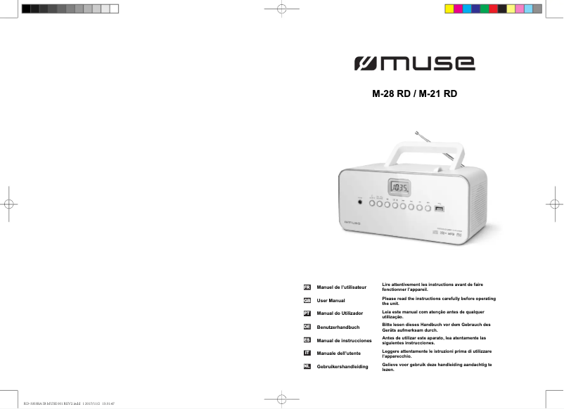 Página 1 del manual Manual de usuario Muse M-28