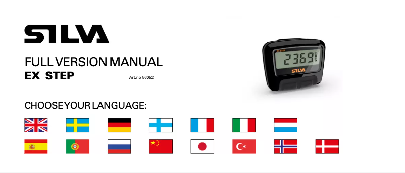 Imagen de la primera página del manual del dispositivo EX Step