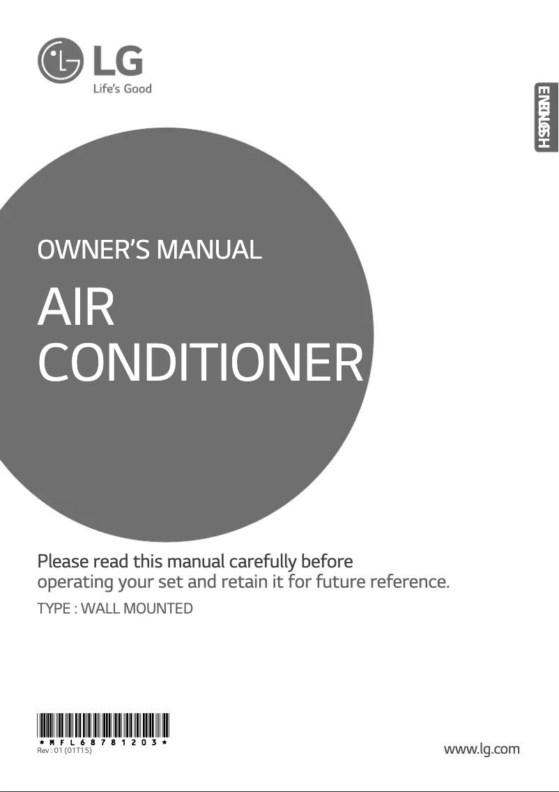 Página 1 del manual Manual de usuario LG BSNQ096HM10
