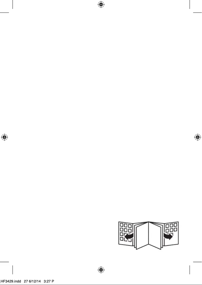 Página 1 del manual Manual de usuario Philips goLITE BLU HF3429