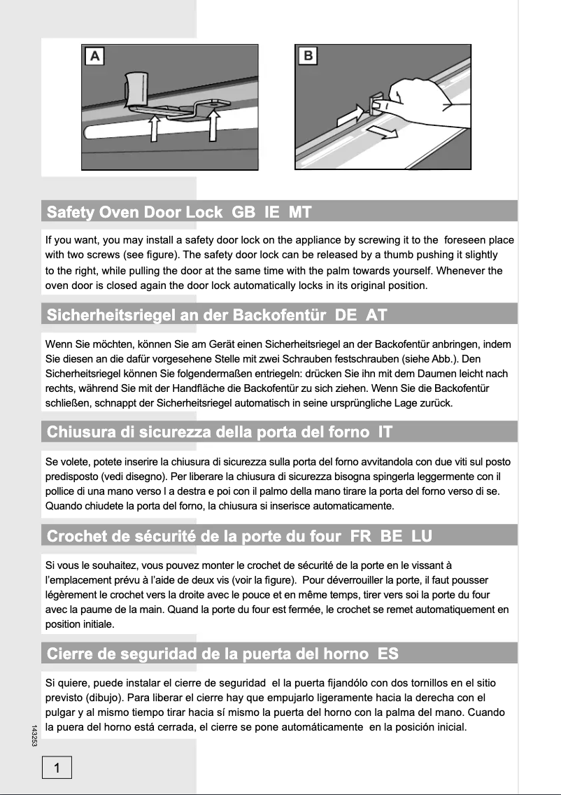 Página nº 1 - Manual de usuario Mora VT 405 MX