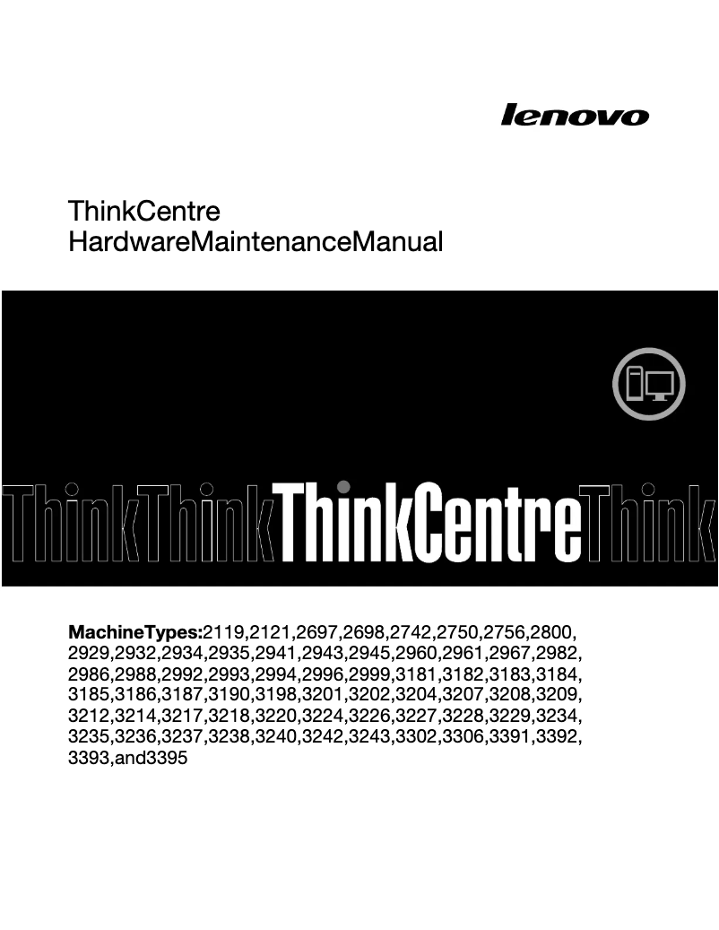 Imagen de la primera página del manual del dispositivo ThinkCentre M92p