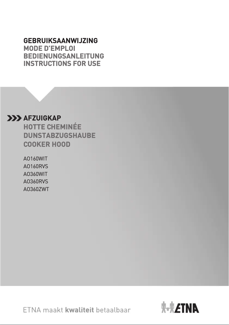 Imagen de la primera página del manual del dispositivo AO561RVS