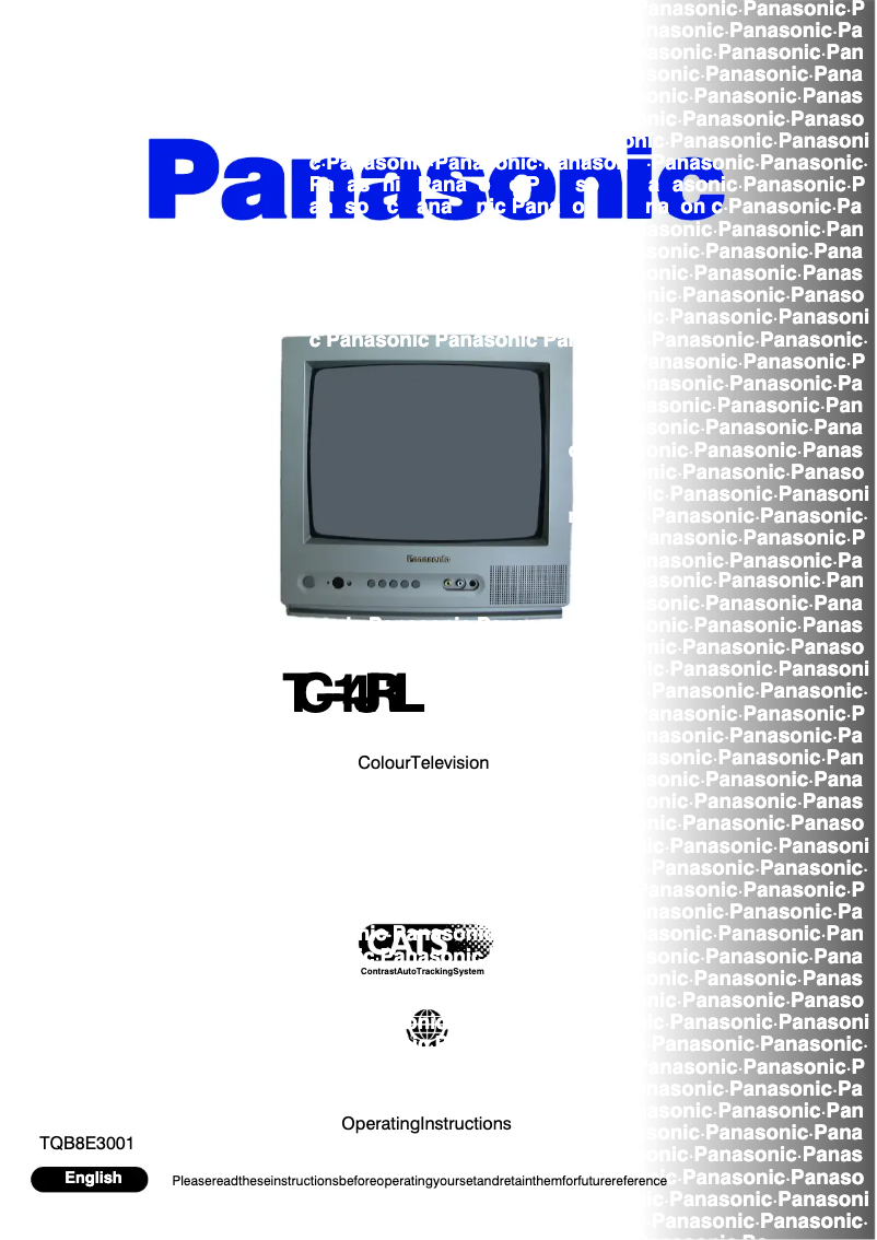 Página 1 del manual Manual de usuario Panasonic TC-14JR1L