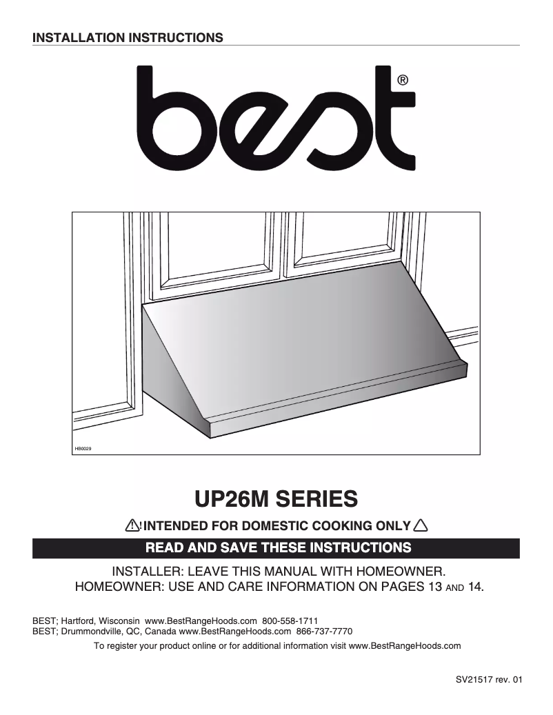 Imagen de la primera página del manual del dispositivo Classico UP26M42SB