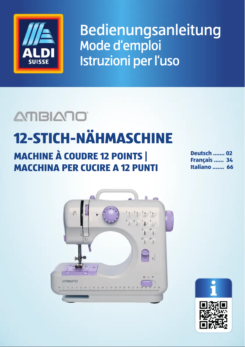 Página 1 del manual Manual de usuario Ambiano GT-SF-NMS-01