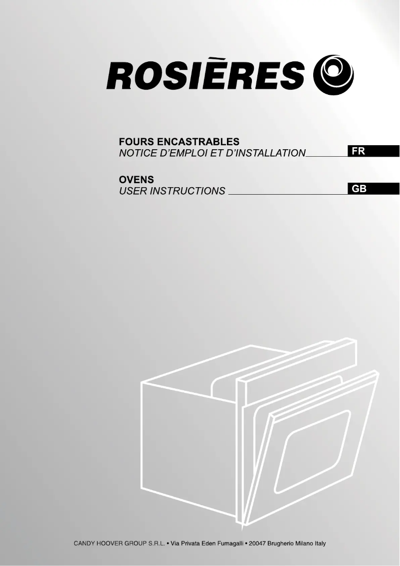 Imagen de la primera página del manual del dispositivo RFI 4264 MIN