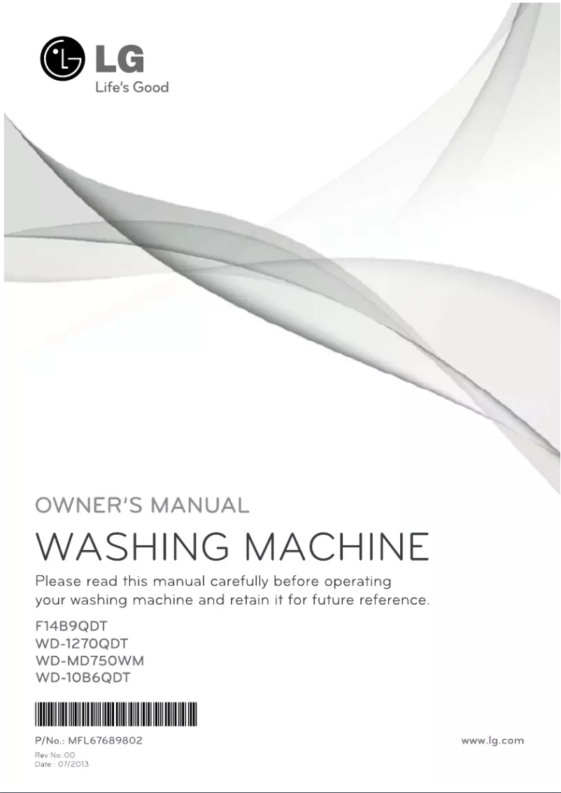 Imagen de la primera página del manual del dispositivo WD-10B6QDT